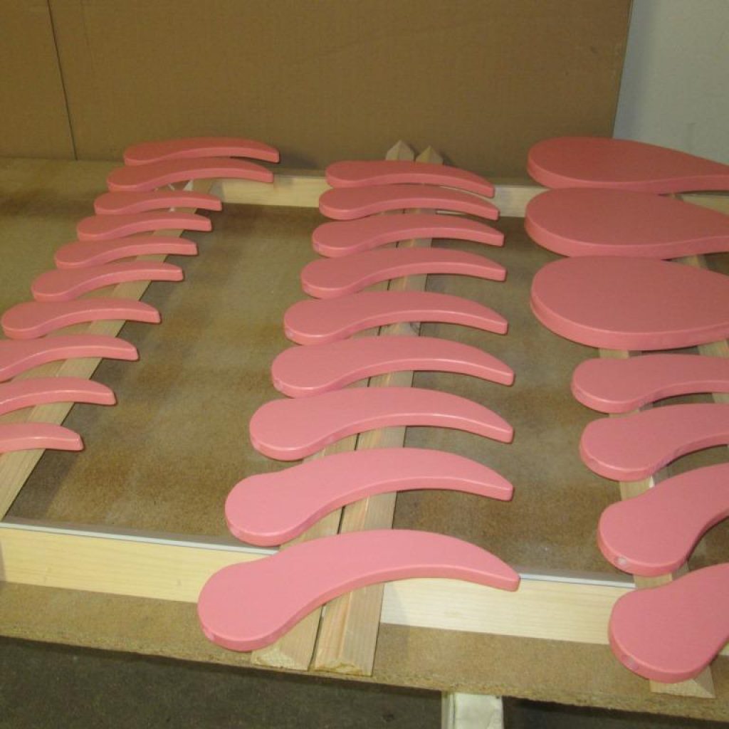 Produktion der Flamingos